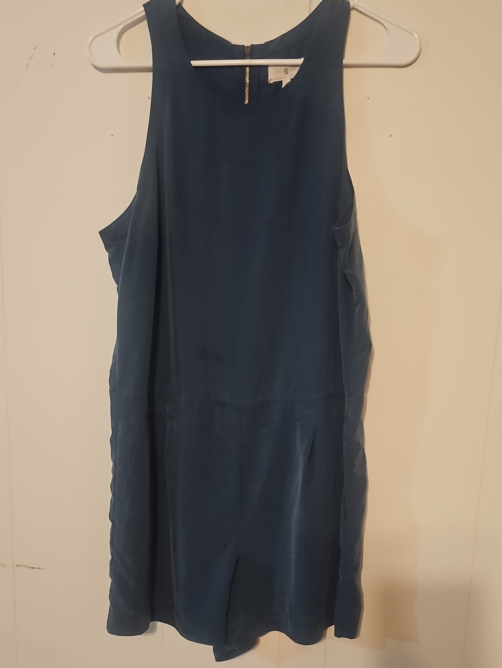 Lou & Grey Teal Sleeveless Romper